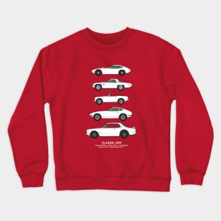 Classic JDM car collection Crewneck Sweatshirt